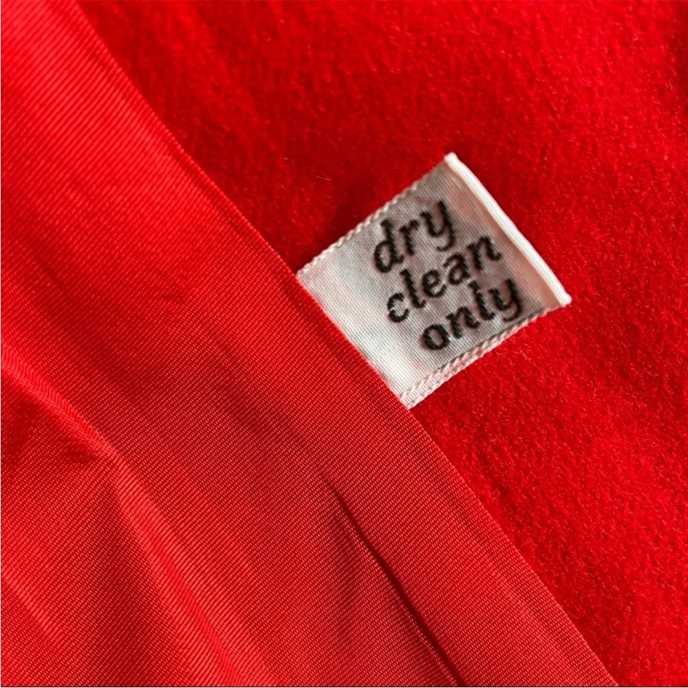 Vintage Pendleton red wool blazer suit jacket 10 (small) - Picture 9 of 10